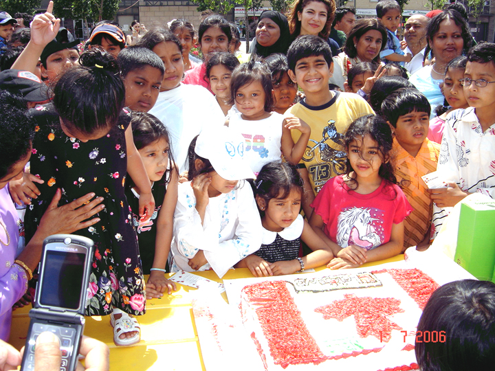 Canada Day Pic-(Cake Cut)